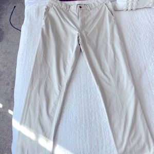 POLO GOLF RALPH LAUREN Men's Luxury Golf Pants (Cream/Khaki) - 33x32